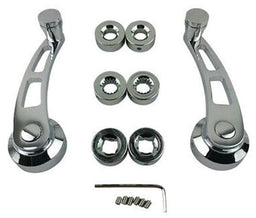 RPC Chrome Aluminium Window Handles 4-1/4" RPCR8408 Autofit