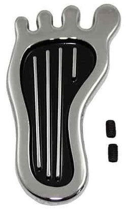 RPC Chrome Steel Dimmer Switch Cover - Barefoot RPCR8521 Autofit