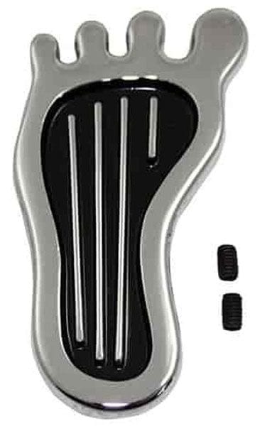 RPC Chrome Steel Dimmer Switch Cover - Barefoot RPCR8521 Autofit