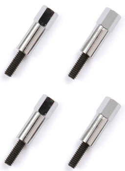 RPC Chrome Steel Hex Head Mini Bolt, 1-3/8" H with 1/4"-20 x 1-3/8" Thread (Pack of Autofit
