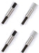 RPC Chrome Steel Hex Head Mini Bolt, 1-3/8" H with 1/4"-20 x 1-3/8" Thread (Pack of Autofit
