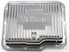 RPC Drain Plug Included, Stock Depth Chrome Steel Chev Powerglide Transmission Pan, Finned RPCR9124 Autofit