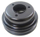 RPC Fits 1965-66 S/B Ford 289 Black Steel Crankshaft Lower Pulley, Tripple Groove 6-3/4" Dia, 3-1/2" Deep RPCR Autofit