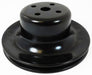 RPC Fits 1965-66 S/B Ford 289 Black Steel Water Pump Upper Pulley, Single Groove 6" Dia, 2-1/4" Deep RPCR8970B Autofit
