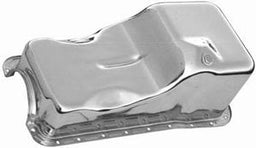 RPC Fits 1965-87 S/B Ford 260-289-302, Front Sump Pan for Passenger Cars Chrome Steel Stock Oil Pan RPCR9078 Autofit