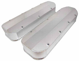 RPC Fits 1965-95 B/B Chev 396-502, Constructed with 1/4" Thick Billet Rai Anodised Aluminium Tall (3-1/2") Fabricated Valve Cover "Without Hole" RPCR6244 Autofit