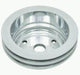 RPC Fits 1969-85 S/B Chev 283-350 with Long Water Pump Polished Aluminium Crankshaft Pulley, Double Groove, 6.60" Dia, 2.30" Bolt Circl Autofit