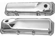 RPC Fits 1970-On S/B Ford 351C-351M-400M Tall (3-5/8") Chrome Steel Valve Covers, Baffled RPCR9295 Autofit