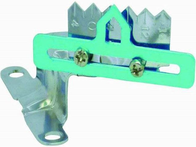 RPC Fits B/B Chev 396/454 Chrome Steel Timing Tab 8" with Pointer RPCR9180 Autofit