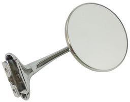 RPC Fits both Driver & Passenger Side Chrome Steel Peep Mirror with Long Arm 4" Dia RPCR6609 Autofit