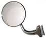 RPC Fits both Driver & Passenger Side Chrome Steel Peep Mirror with Short Arm 4" Dia RPCR6610 Autofit