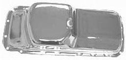 RPC Fits Chrysler Mopar 361-383-400-413-440 B & RB & Hemi 426 Chrome Steel Stock Oil Pan RPCR9496 Autofit
