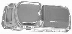 RPC Fits Chrysler Mopar 361-383-400-413-440 B & RB & Hemi 426 Chrome Steel Stock Oil Pan RPCR9496 Autofit
