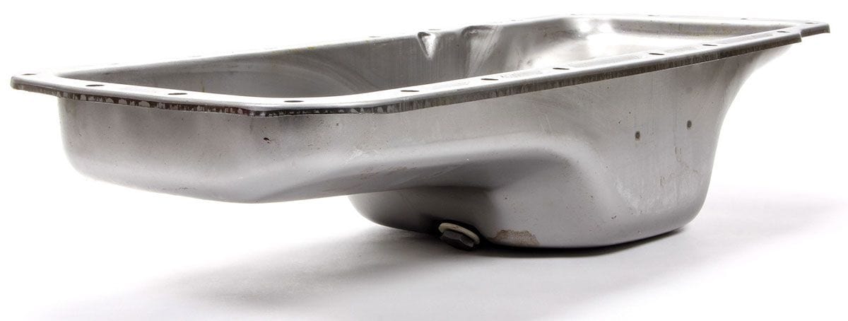 RPC Fits Chrysler Mopar 361-383-400-413-440 B & RB & Hemi 426 Unplated (Raw) Steel Stock Oil Pan RPCR9496R Autofit