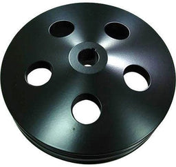 RPC Fits Early GM thru 1984 with Keyway & 5/8" Shaft Polished Aluminium Power Steering Pump, Double Groove RPCR8847B Autofit