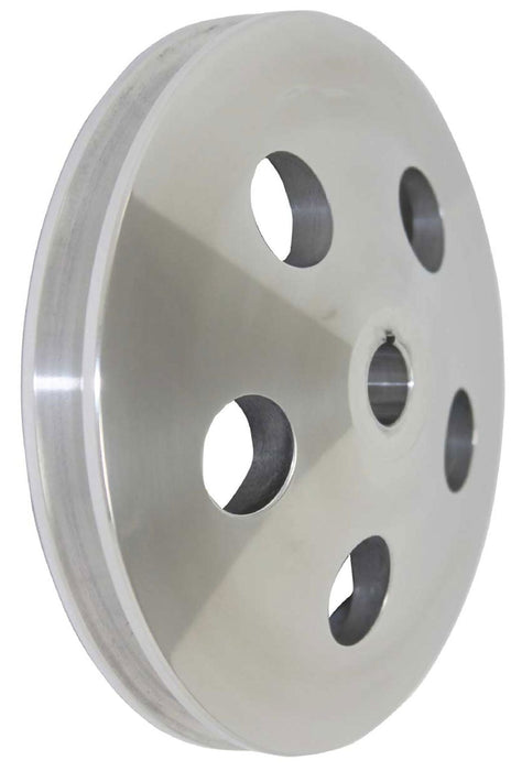 RPC Fits Early GM thru 1984 with Keyway & 5/8" Shaft Polished Aluminium Power Steering Pump, Double Groove RPCR8847POL Autofit