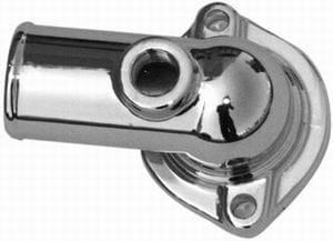 RPC Fits Ford 429-460 Chrome Steel Thermostat Housing, O-ring Style RPCR9415 Autofit