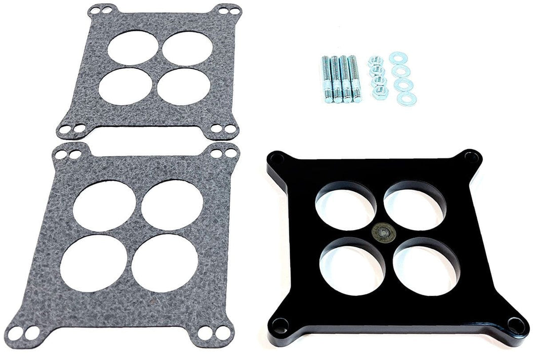RPC Fits Holley/AFB Four Barrel Carburettors, Gasket & 2" Stud Kit Includ Phenolic Plastic Carburettor Spacer, 1-11/16" Ported, 1/2" Spacer RPCR9138 Autofit