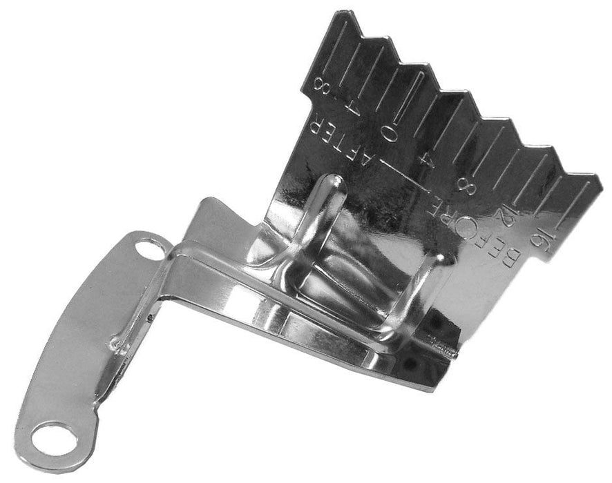 RPC Fits S/B Chev 283 - 350 Steel Timing Tabs, Chrome Finish, 6" - 7" - 8" Balancer RPCR4960 Autofit