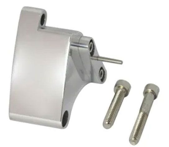 RPC Fits S/B Chev 283-350 with 6" or 7" Balancer Polished Aluminium Timing Tab, Plain Style RPCR6041 Autofit