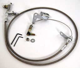 RPC Fits S/B Chevy with Carburettor & TH350 Automatic Transmission Stainless Steel Kick Down Assembly Cable Kit RPCR6053 Autofit