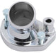 RPC Fits S/B Ford 1965-75, 260 - 351W Chrome Steel Thermostat Housing, Gasket Style RPCR4790 Autofit
