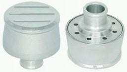 RPC Fits Valve Covers with 1-1/4" Holes Aluminium Push-in Air Breather with 1" Neck, Chrome Ball Milled Style RPCR6101C Autofit