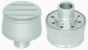 RPC Fits Valve Covers with 1-1/4" Holes Aluminium Push-in Air Breather with 1" Neck, Chrome Ball Milled Style RPCR6101C Autofit