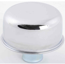 RPC Fits Valve Covers with 1-1/4" Holes Chrome Steel Push-in Oil Breather 2-3/4" Dia with 1" Neck (Replaces GM #6421868) Autofit