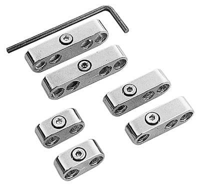 RPC For 8-9mm Wire, Set Includes 2 Plastic 2-Hole, 2 Plastic 3Hole & 2 Pl Pro Style Wire Separator Set, Chrome Finish RPCR9576 Autofit