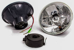 RPC Multi-Reflex Head Round Replacement Head Light with Bulb 7", Tri-Bar with Blue Dot RPCR7405 Autofit