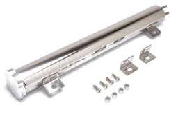 RPC New Improved "Twist-in" Cap Design, Mounting Hardware & Bracket Inclu Stainless Steel Radiator Overflow Tank 2" x 15", 650ml Capacity RPCR6073X Autofit