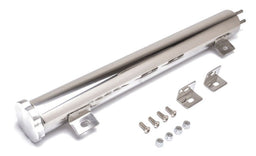 RPC New Improved "Twist-in" Cap Design, Mounting Hardware & Bracket Inclu Stainless Steel Radiator Overflow Tank 2" x 17", 769ml Capacity RPCR6074X Autofit