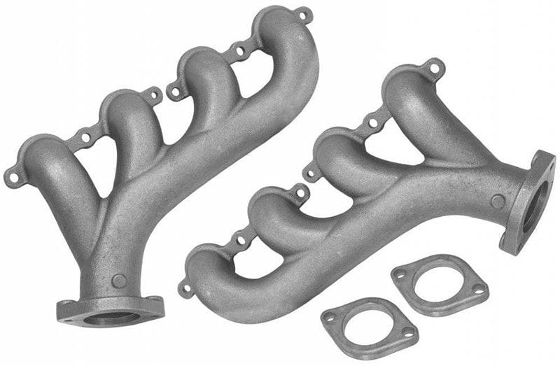 RPC Raw Finish, Suit GM LS Series LS Swap Cast Iron Exhaust Manifolds RPCR910 Autofit