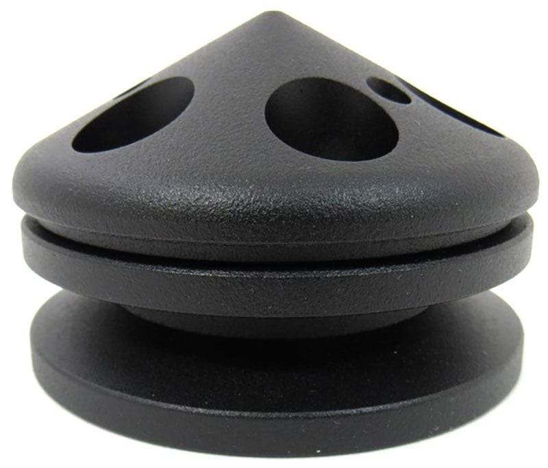 RPC Single V-Groove, 2.8" O.D, Aluminium Alternator Pulley - Black RPCR9487BK Autofit