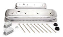 RPC Small Block Chev (1987-97) Ball-Milled Aluminium Center Bolt Valve Covers Short Profile (Polished) RPCR6037 Autofit