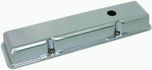 RPC Small Block Chev Aluminium Valve Covers Short Profile (Chrome) RPCR6131-2C Autofit