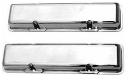 RPC Small Block Chev Aluminium Valve Covers Short Profile (Polished) RPCR6031-1 Autofit