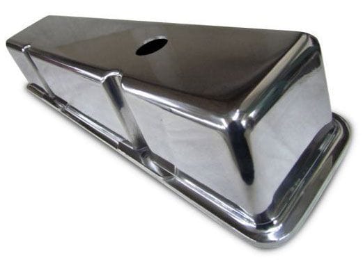 RPC Small Block Chev Aluminium Valve Covers Tall Profile (Chrome) RPCR6130-2C Autofit