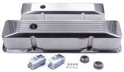 RPC Small Block Chev Ball-Milled Aluminium Recessed Valve Covers Tall Profile (Polished) RPCR6154 Autofit