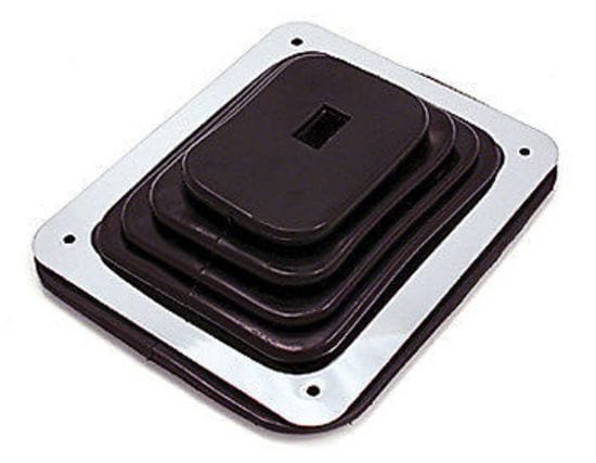 RPC Small Rubber Shifter Boot with Chrome Plate 5-5/8" x 6-3/4" RPCR9630 Autofit
