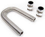 RPC Stainless Steel Radiator Hose Kit, 36" Hose Length with Chrome End Caps RPCR7308 Autofit