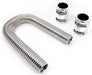 RPC Stainless Steel Radiator Hose Kit, 48" Hose Length with Chrome End Caps RPCR7311 Autofit