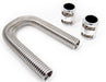 RPC Stainless Steel Radiator Hose Kit, 48" Hose Length with Polished End Caps RPCR73 Autofit