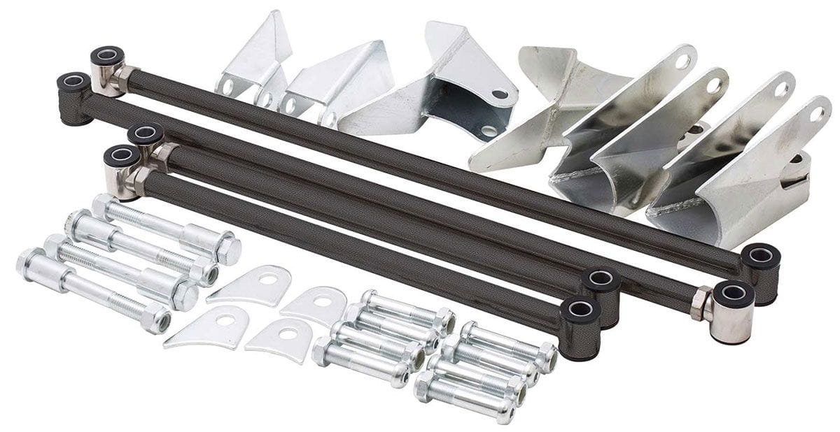 RPC Suit 1932 Ford Triangulated 4-Link Kit - Stainless Steel RPCR802 Autofit