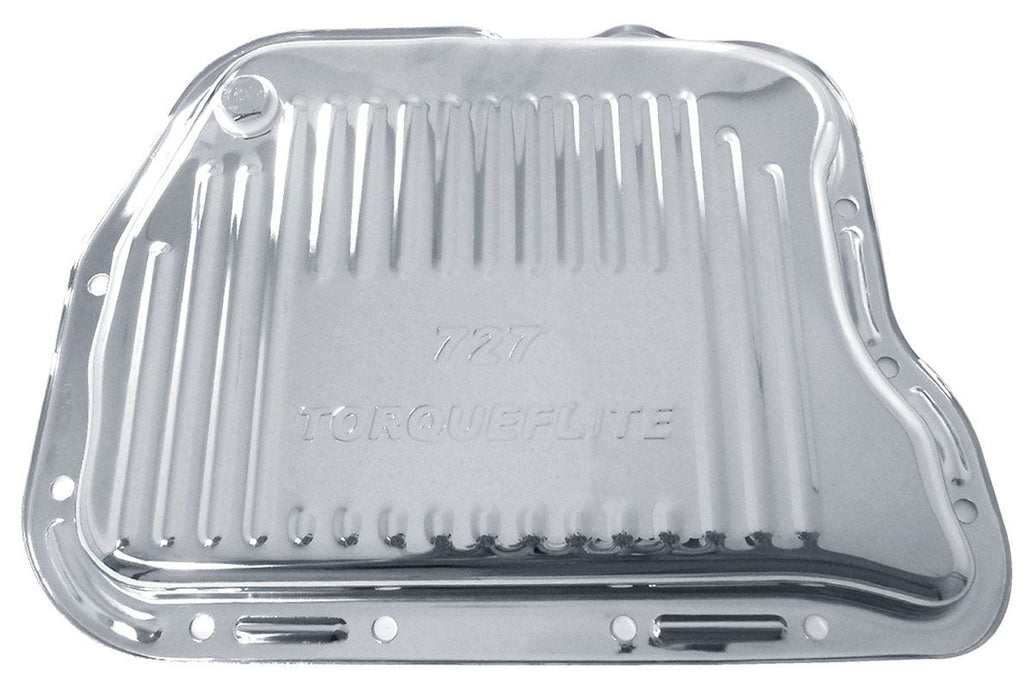RPC Suit Chrysler Torqueflie 727 Chrome Steel Finned Transimssion Oil Pan RPCR7598X Autofit