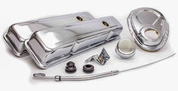 RPC Suit S/B Chev Engine Dress Up Kit (Chrome) with Short Valve Covers RPCR3023 Autofit
