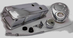 RPC Suit S/B Chev Engine Dress Up Kit (Chrome) with Tall Valve Covers RPCR3024 Autofit