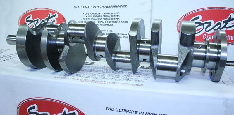 SCAT Holden 308-304-5.0L stroke to 355, 3.480" Stroke, use 5.700" SB Chev Series 9000 Cast Stroker Lightweight Crankshaft SC930834805700 Autofit