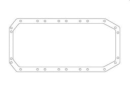 SCE Suit Chrysler TFX-96 Racing Hemi AccuSeal Oil Pan Gasket - 9.375" inside width SCE-261092 Autofit